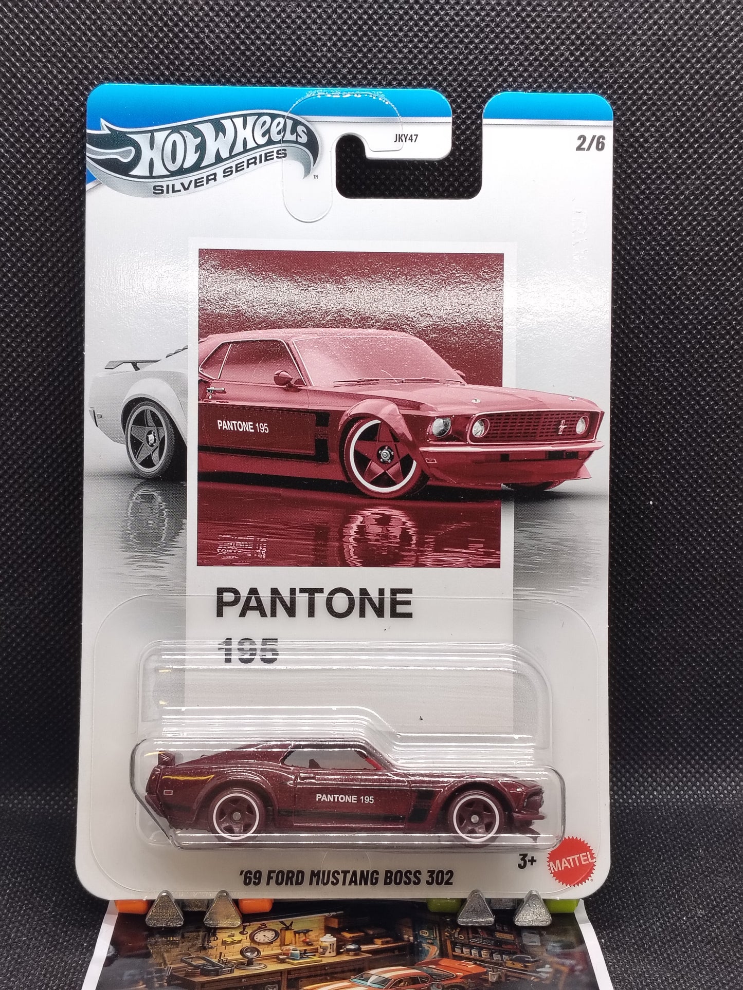 '69 FORD MUSTANG BOSS 302 PANTONE 195