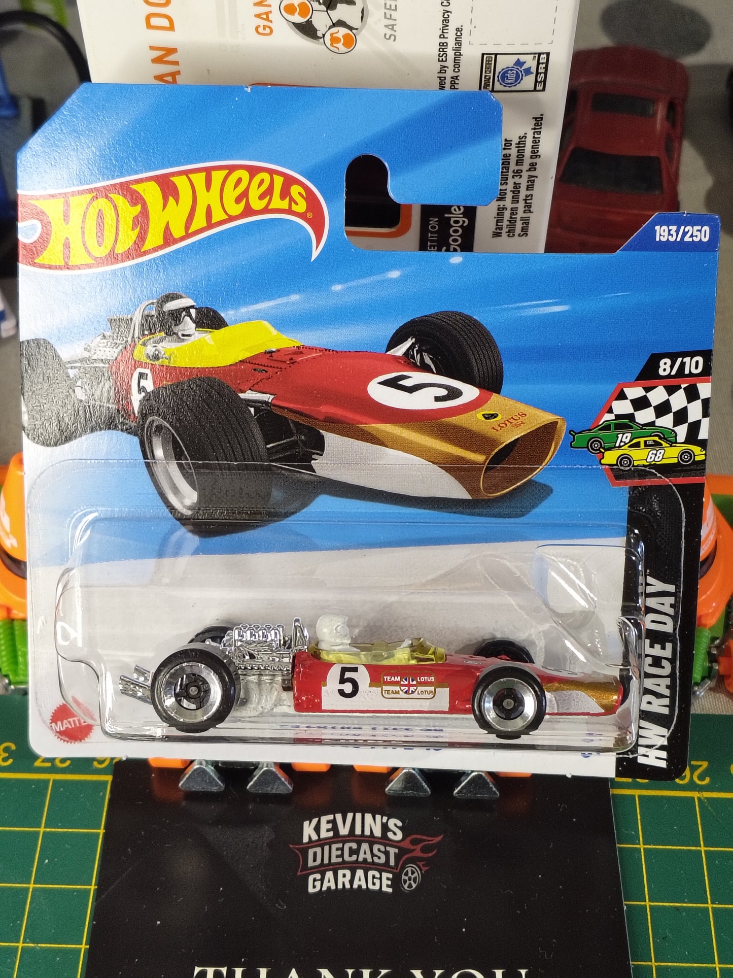 '68 LOTUS TYPE 49 NR193/250 2025