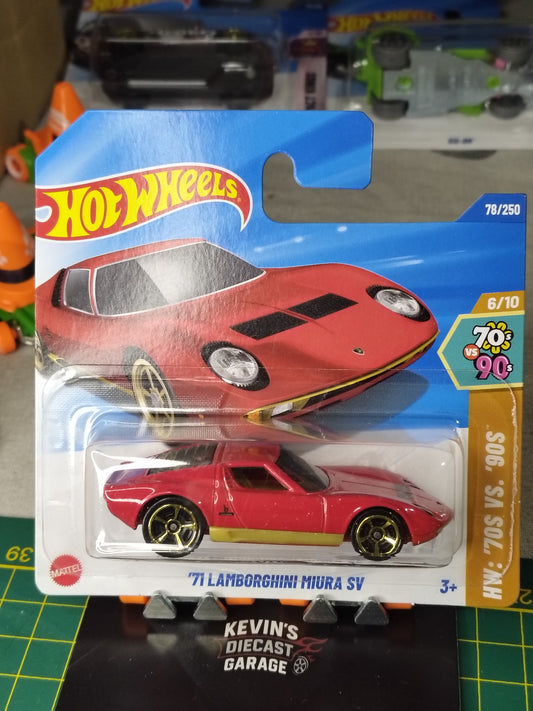 '71 LAMBORGHINI MIURA SV NR78/250 2025