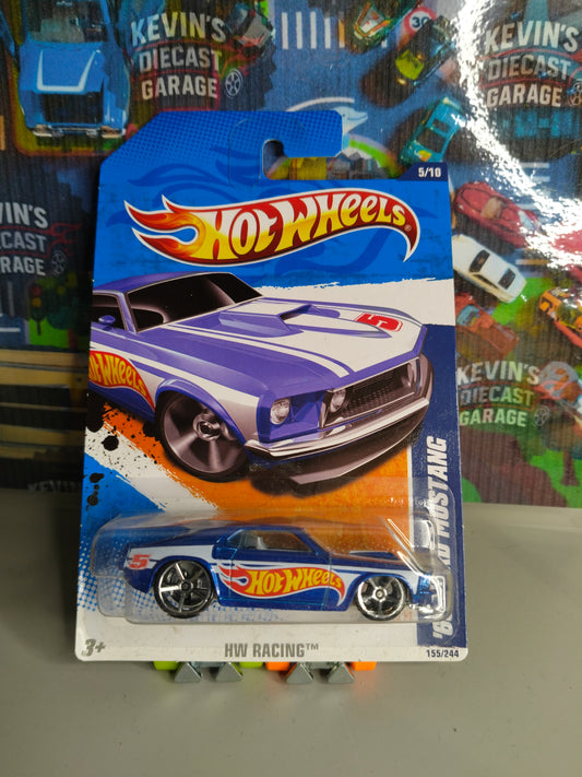'69 FORD MUSTANG NR155/244 2011 US Card