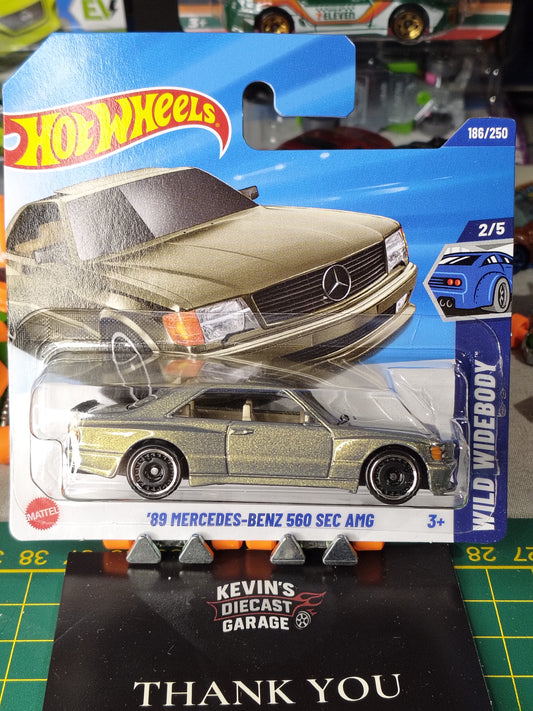 '89 MERCEDES-BENZ 560 SEC AMG NR186/250 2025