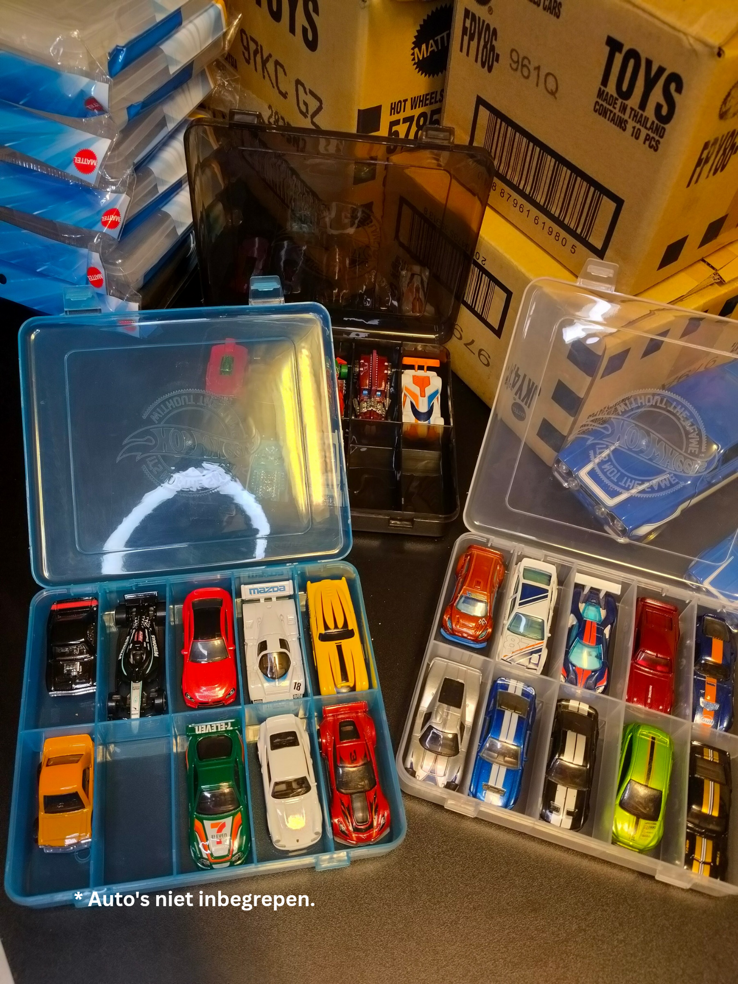 Hot Wheels Opslagdoosjes
